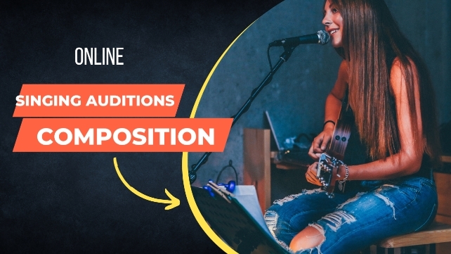 Online singing auditions competition