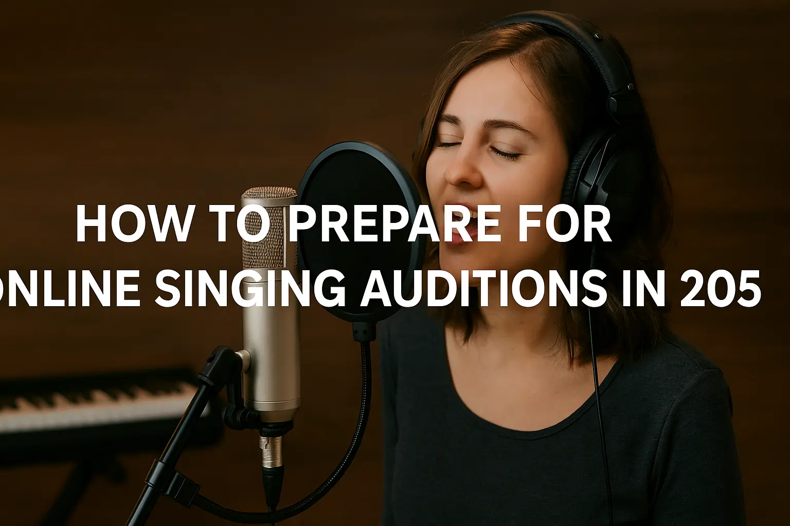 Read more about the article How to Prepare for Online Singing Auditions in 2025: Ultimate Guide