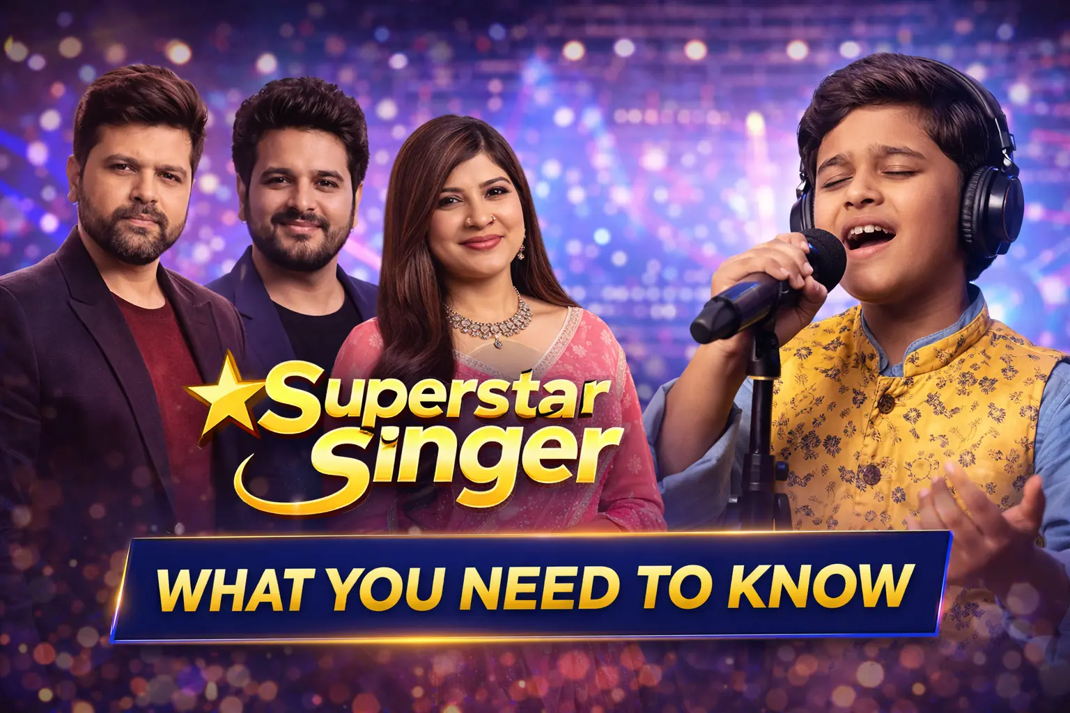 Superstar Singer โ Complete Guide (Format, Judges & Impact)