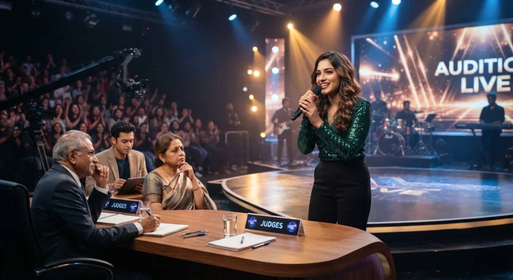 latest-singing-auditions-india Latest singing audition performance by an Indian contestant